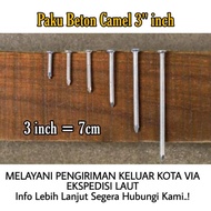 Trendy Concrete Nails 3" Camel wall nails White Concrete Nails 3" Camel White galvanized nails 3" 7c