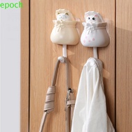 EPOCH Wall Hook Kitchen Decorative Towel Toliet Clothes Self Adhesive Key Holder