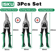 ISKU gunting seng krisbow 10" gunting holo Gunting Holo Seng Baja Ringan 10inch