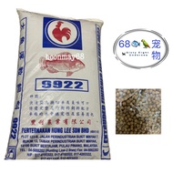PELLET PENGAPUNG Makanan Penggemuk Akhir Ikan Extruded Finisher Fish Pellet 9922 /20kg /Protein20%