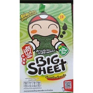 สาหร่ายเถ้าแก่น้อย 350กรัม ×12 ซอง รุ่นแผ่นใหญ่ Big Sheet อร่อยเต็มแผ่น