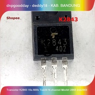 Transistor k2843 10a 600v to220 n-channel mosfet 2843 2sk2843