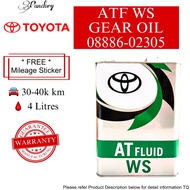 【💯ORIGINAL】TOYOTA GEAR OIL (CVT FE)(CVT TC)(ATF TYPE IV)(ATF WS) MINYAK GEARBOX TOYOTA VIOS HARRIER 