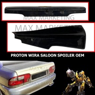 PROTON WIRA SALOON SPOILER OE (BLACK) (ABS) SKIRT LIP BODYKIT