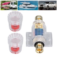 Fuse Block  60A Safer Auto Cut Off AFS Holder for Car Audio Modification 0/4 Gauge Wire