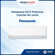 Mewah Home_Panasonic_X-Premium Inverter_R32 Wall Mounted Aircon(1Hp,1.5Hp,2Hp,2.5Hp)_Ready Stock + F