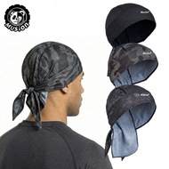 Musion Durag for Men Women Cover Helmet Liner Silky Soft Pirate Hat Durag Anti Dust UV Head Cover He