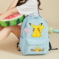 beg sekolah rendah lelaki beg sekolah lelaki menengah Pokémon Pokémon Pikachu Student Schoolbag Back