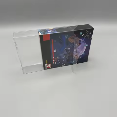 Transparent clear PET cover for PS5 for NINJA GAIDEN:Ragebound HK Version Collection protection box