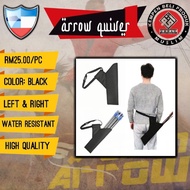 [ARROW QUIVER] HITAM / ARCHERY / TAMIM ARROW / TRADITIONAL ARCHERY / ANAK PANAH