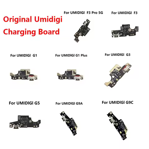 USB Charging Board Port Flex Original For Umidigi F3 Pro 5G F3 G1 G1 Plus G3 G5 G9A G9C Repalcement