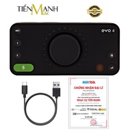 [Genuine] Audient EVO 4 Soundcard - Sound Card Audio Receiver and Livestream Audio Interface