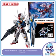 MGSD Aerial Fighter + Effect Ring Funnel The Witch From MERCURY GL 779 Model Kit MGSD Gundam
