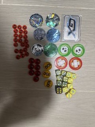 Pokémon ptcg 卡套同骰仔 硬幣 指示物連ultimate guard卡盒