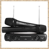 D1(KHAJ) Professional LCD Karaoke Wireless Microphone V2 Mixer Audio Radio Kits Handheld LCD Mikrofon for Karaoke System Computer Mic