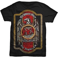 Slayer Cd Lgo Bier Label 666 Official Shirt Small New Schwarzbier Oop Reign Hell