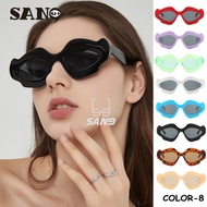 San9 Irregular Flower Sunglasses with UV400 for Women, Ready Stock