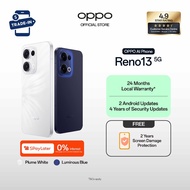 OPPO Reno13 5G 24(12+12GB)+256GB / IP69 Resistance / 5600mAh Battery / 80W SUPERVOOC / AI LivePhoto 