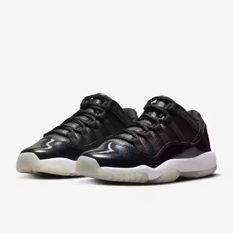 Nike genuine Air Jordan 11 women's GS big children's durable basketball shoes 528896-001