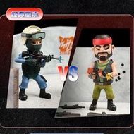 【免運】Counter-Strike反恐精英csgo人偶公仔史丟丟玩偶場景套裝潮玩