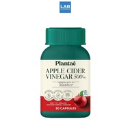 Plantae Apple Cider Vinegar 500+ mg 30 Tablets แพลนเต้ แอปเปิ้ลไซเดอร์เวเนการ์ 30 แคปซูล