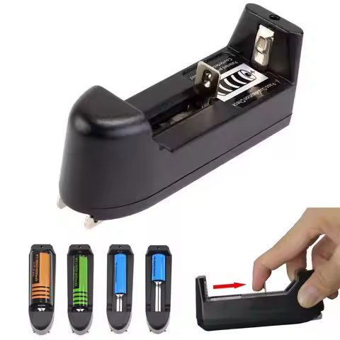 18650 Li-ion Battery Charger For 3.7V 18650 18350 14500 Lithium Rechargeable Battery Charger Multifu