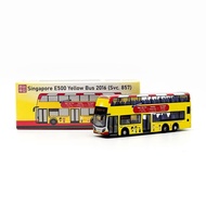 [Ready Stock] June Yisheng Captain Singapore E500 Yellow Bus 2016 (Svc.857), Shipped on June 6th
