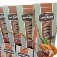 30 x Goodies VVIP Homemade 🍪 Chocolate Chip Almond Cookies dengan Pemegang warna Gold