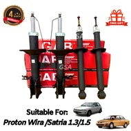 GAB Proton Wira 1.3, 1.5 / Satria 1.3, 1.5 Front (Depan) &amp; Rear (Belakang) Oil / Gas Shock Absorber 4 Months Warranty