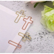 30pcs Cross Paper Clips, Bible Paper Clips, Journal Paper Clips, Bible Study Supplies, Christian Jou