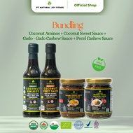 Organic Indonesian Flavor Bundling Package (Coconut Aminos + Coconut Sweet Sauce + Gado-Gado Cashew 
