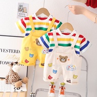Boys Summer Suit Boys Boys Boys Children Casual Carrier Short Sleeve Baby Baby Summer