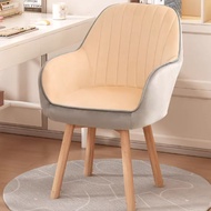 Ergonomic Office Chair Study Chair With Support Wooden Computer Desk Chair