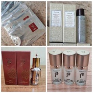 [清貨$50@] SK-II神仙水面膜Mask/Fresh 紅茶酵素 black tea essence toner/ 后Whoo天氣丹眼部精華 eye serum/ 秘貼自生/ Caudalie 白
