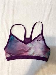 【低價出清】二手斯里蘭卡製NIKE渲染紫色運動內衣(含活動內襯)-S