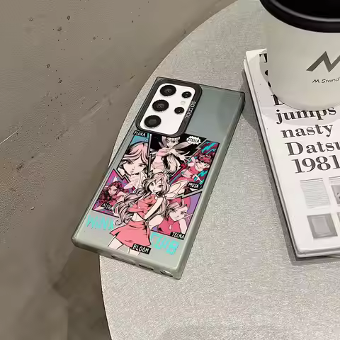 W-Winx C-Club Phone Case For Samsung Galaxy S25 S24 S23 Ultra S22 Plus S20 A55 Shockproof Shell Prot