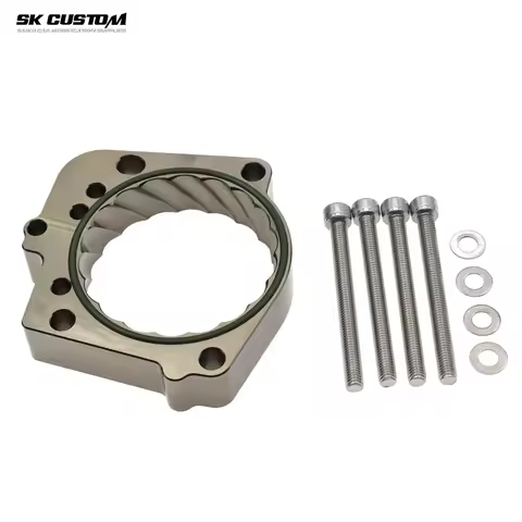 Throttle Body Spacer For Lexus LS430 UCF30 SC430 UZZ40 GS430JZS160 3UZ Engine Al Alloy Throttle Vort