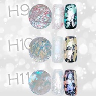 Ageha Aurora Sequins MIX H-11/H-10 Manicure Materials