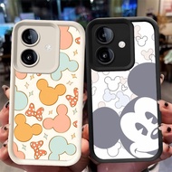 XI108 Mickey Mouse Casing for OPPO A79 A3X A3 A5 Pro A5X 5G Black White