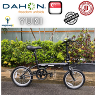READY STOCK | DAHON Folding Bike 16-inch Commuter Men's and Women's Student Bike YUKI Office Worker Bike KT610 Orange