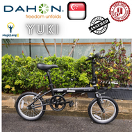 READY STOCK | DAHON Folding Bike 16-inch Commuter Men's and Women's Student Bike YUKI Office Worker 