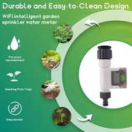 (MDQS) WiFi Water Flow Meter for Garden Hose Smart Water Meter with 4 Flow Modes Real-Time Flow Trac