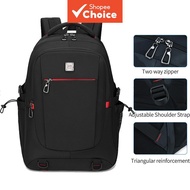 50L Large Capacity Reflective Stress-Relieving Backpack 17.3-inch Laptop Business Travel Bag Waterpr