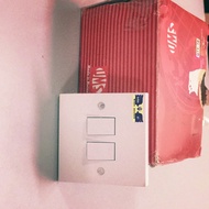 Lighting Switch 2 gang 1 way