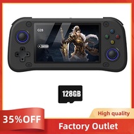 G28 Retro Handheld Video Game Console 128G 20000+Game 4.3 Inch Screen Linux Pocket Player for /PS1/N