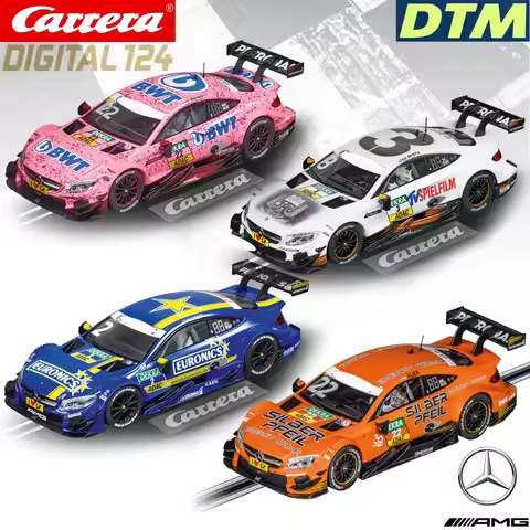 Carrera Slot Car Digital124 Mercedes-AMG C 63 DTM 23844 Gary Paffett / 23852 Paul Di Resta / 23918 L