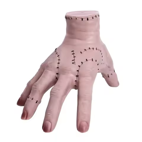 Wednesday Addams Pvc Thing Hand Cosplay Addams Family Figurine Home Decoration Desktop Crafts Hallow