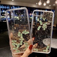 Phone Phone Case Phone Case Glitter US Dollar Apple 17 Phone Case 16pro Water Cooling 15PLUS Shock-r