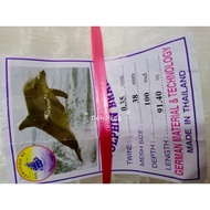 0.35mm x 1-1/2" x100MD Pukat tangsi ikan (jala ikan) isi pukat jaring kosong