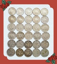 1997年香港回歸特別限量版一元、兩元和五元硬幣各十個 一套總共30個限量版硬幣